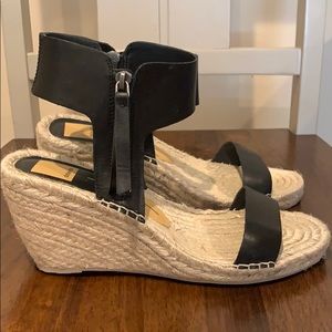 Dolce Vita Black Gisele Wedges